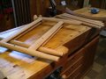 Frames Repaired and All Pieces Ready for Finish